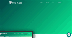 Desktop Screenshot of herotrades.com